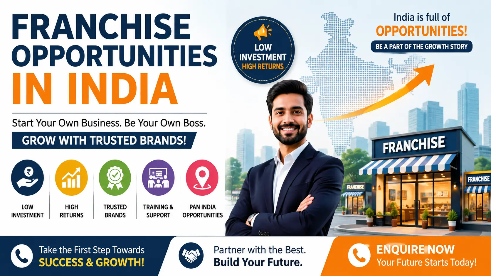 Best Franchise Opportunities in India: