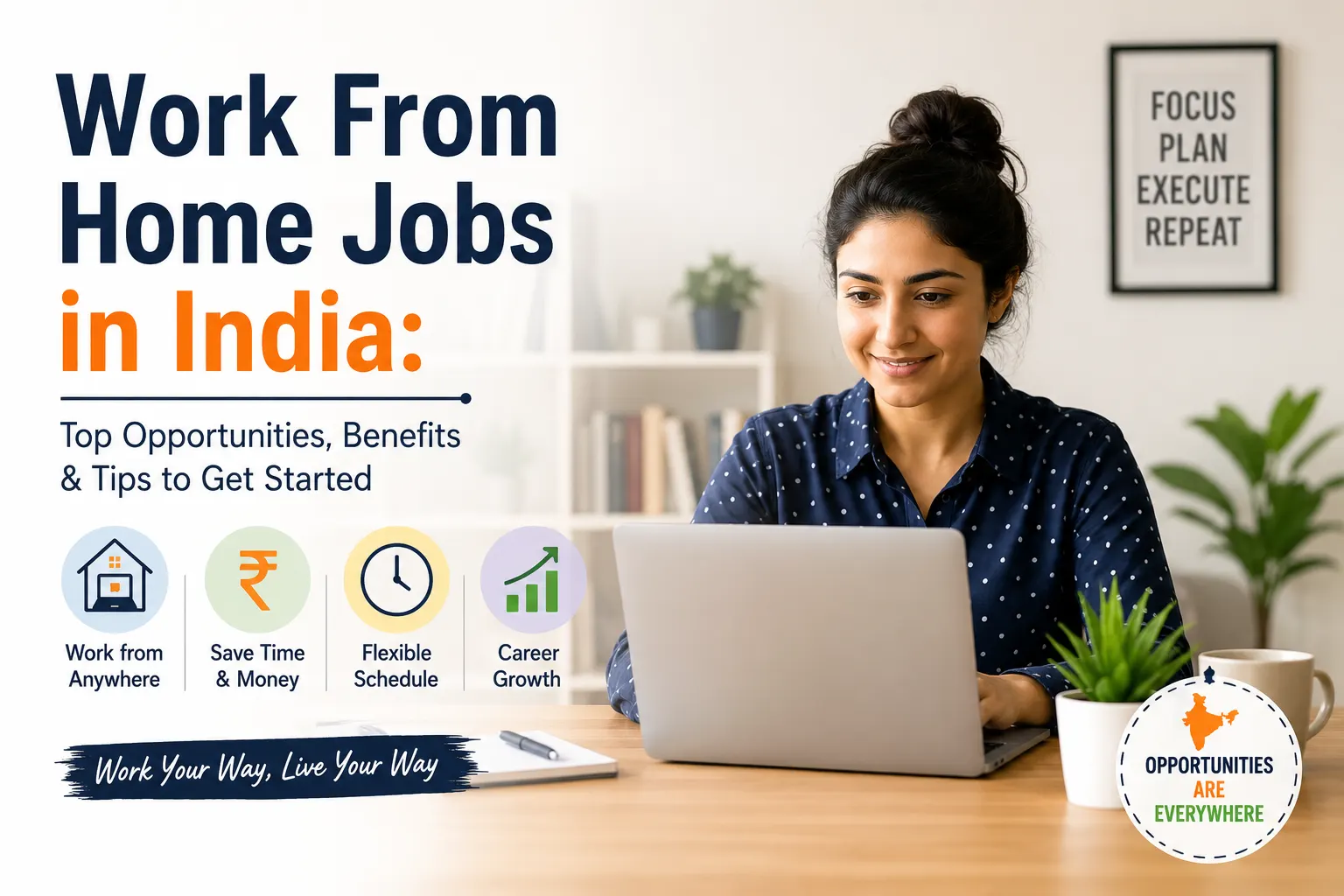 Work From Home Jobs in India: